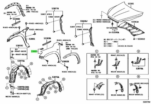 Genuine toyota front left hand - toyota,
